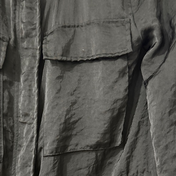 Michael Kors Women's  Hooded Jacket Black Lightweight Size M - Picture 5 of 15